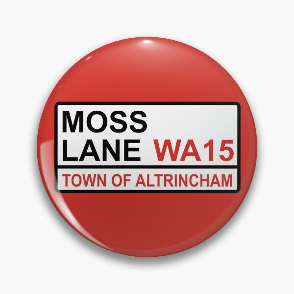 Item preview, Altrincham Town Moss Lane Iconic Street Sign designed and sold by DelfDesign.
