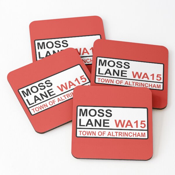 Item preview, Altrincham Town Moss Lane Iconic Street Sign designed and sold by DelfDesign.