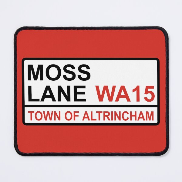 Item preview, Altrincham Town Moss Lane Iconic Street Sign designed and sold by DelfDesign.