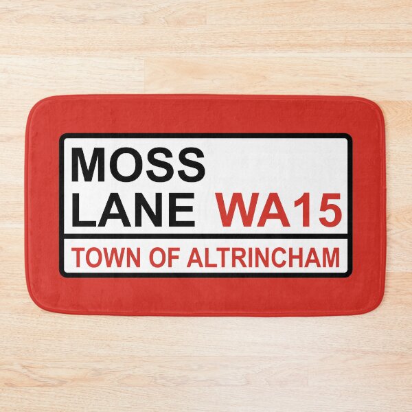 Item preview, Altrincham Town Moss Lane Iconic Street Sign designed and sold by DelfDesign.