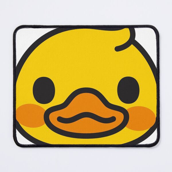 Item preview, Cute Yellow Cartoon Duck Face - Minimalist Design designed and sold by i-Xuou.