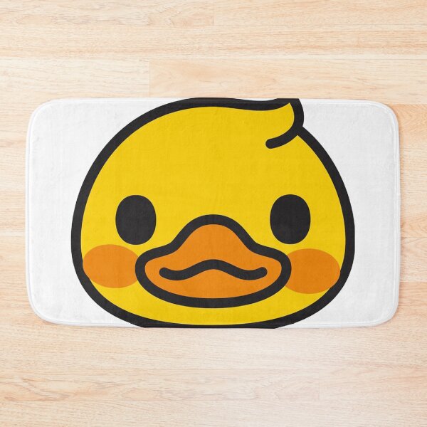 Item preview, Cute Yellow Cartoon Duck Face - Minimalist Design designed and sold by i-Xuou.