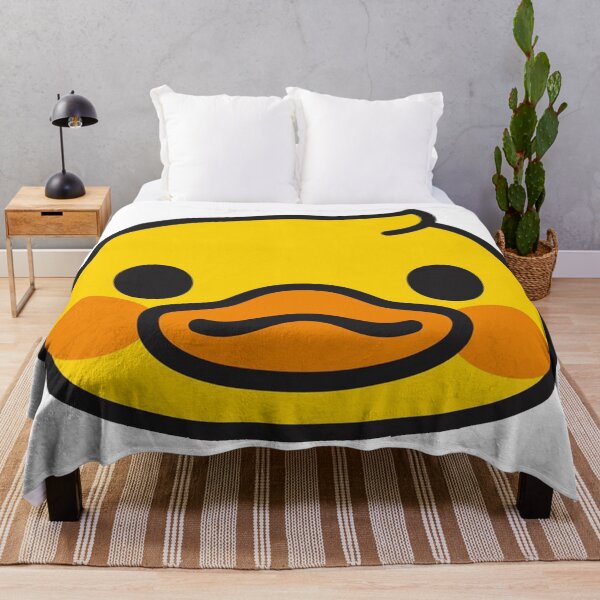 Item preview, Cute Yellow Cartoon Duck Face - Minimalist Design designed and sold by i-Xuou.