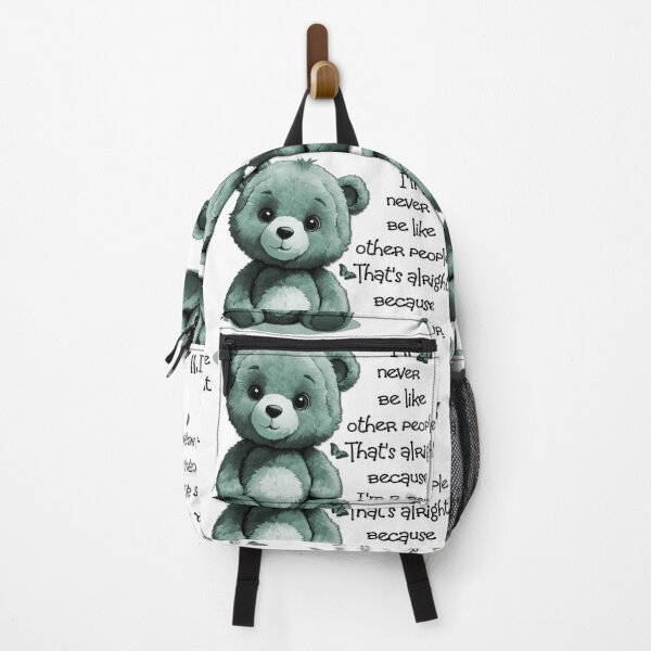 Item preview, I'll never be like other people. Thats alright because I'm a Bear designed and sold by Sonia Jones Art.
