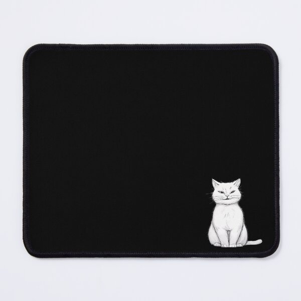 Item preview, Regal Elegance: The Majestic White Cat designed and sold by Linework Studio.