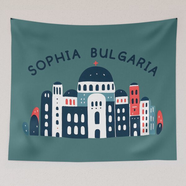Item preview, Sofia Bulgaria designed and sold by WanderlustCoCo.