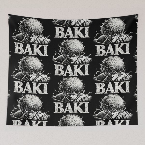 Item preview, Baki Hanma designed and sold by FreshArtFusion.