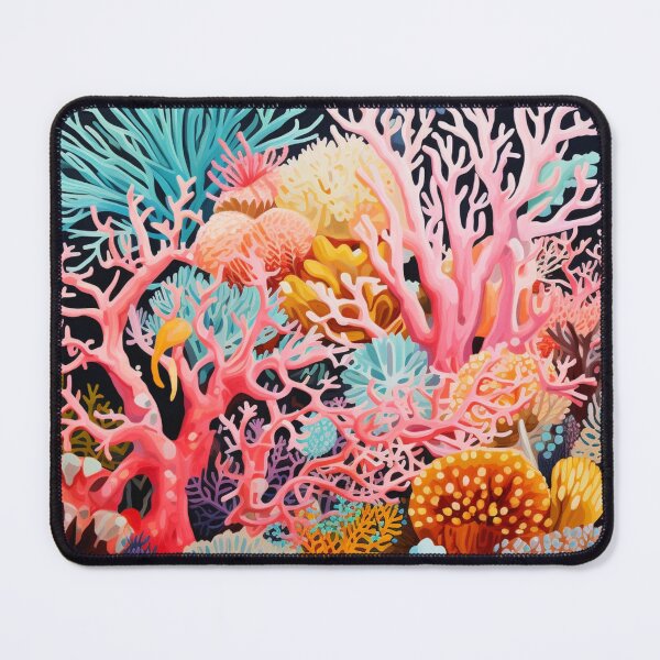 Item preview, Citrus Coral Reef Digital Artwork designed and sold by zolarche.