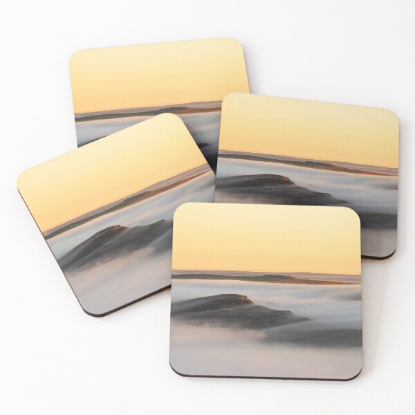 Item preview, A Peak District winter sunrise landscape vignette. designed and sold by RobThorley.