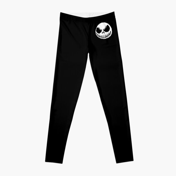 LuLaRoe, Pants & Jumpsuits, Lularoe Leggings Black White Pinstripe Jack  Skellington Halloween One Size