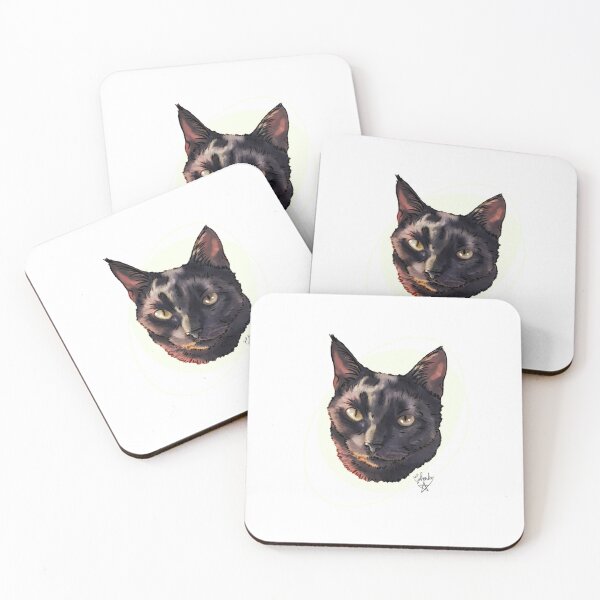 Item preview, Side eye: Rescue cat designed and sold by Made-by-Anxiety.