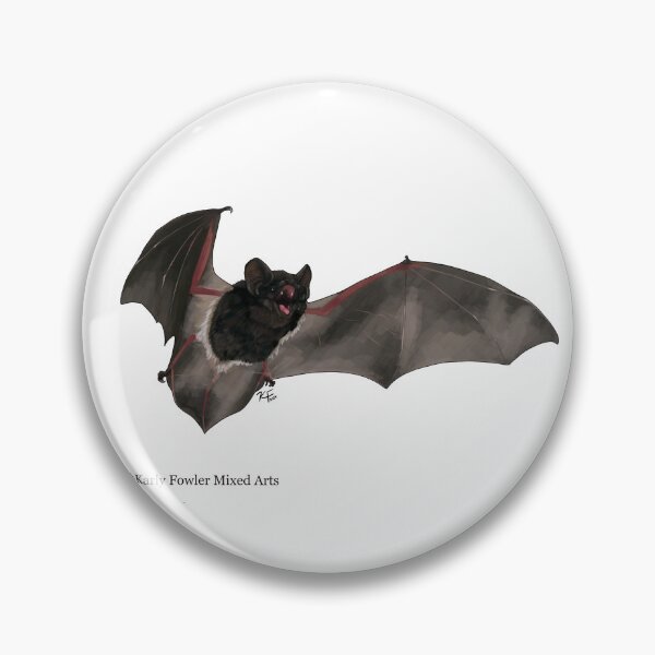 Item preview, Back Our Bats: Large-eared Pied Bat - no text designed and sold by KarlyFMixedArts.