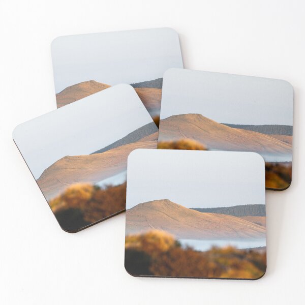 Item preview, A winter sunrise landscape view of Shutlingsloe Hill designed and sold by RobThorley.
