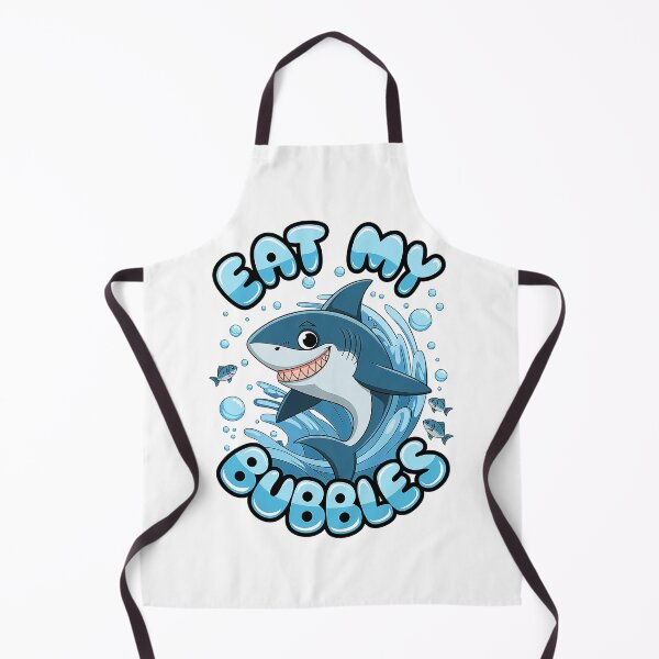 Item preview, Eat My Bubbles Shark Design designed and sold by ZetaDream.