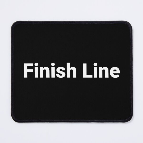 Item preview, Finish Line designed and sold by Text-based T-Shirts and Gifts.