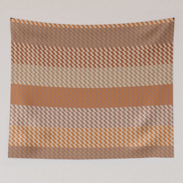 Item preview, Rustic Radiance - warm color woven print designed and sold by hellcom.