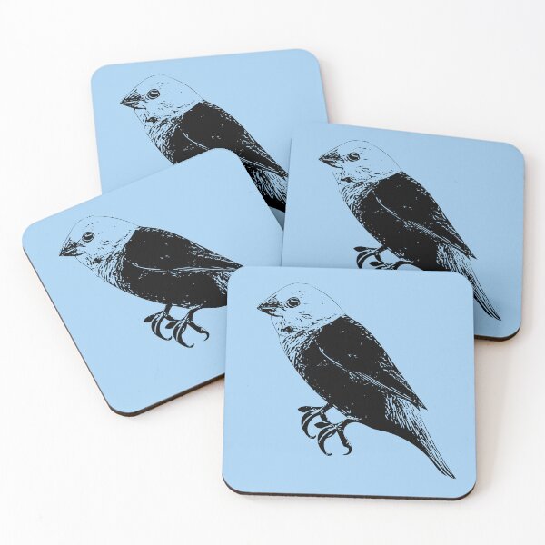 Item preview, Gray-headed Munia Black Design  designed and sold by designsasstultd.