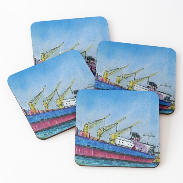 Item preview, Container Ship in Beaufort, NC designed and sold by Misfitcane.