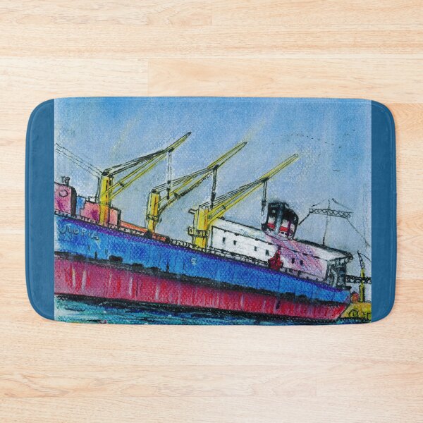 Item preview, Container Ship in Beaufort, NC designed and sold by Misfitcane.