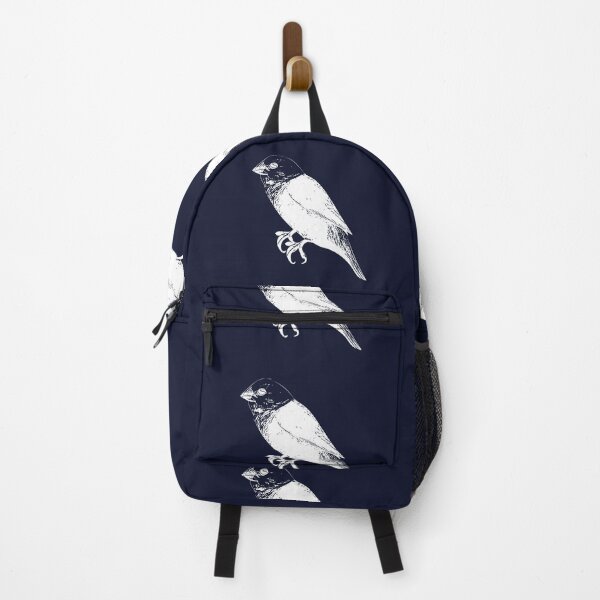 Item preview, Gray-headed Munia White Design designed and sold by designsasstultd.