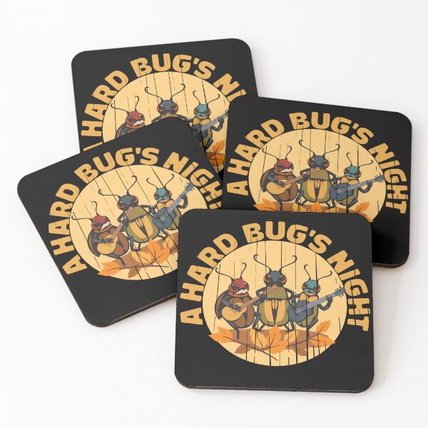 Item preview, A Hard Bug's Night: The Beetle Band designed and sold by MajeStreet.