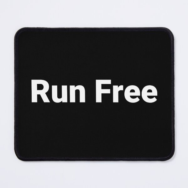 Item preview, Run Free designed and sold by Text-based T-Shirts and Gifts.
