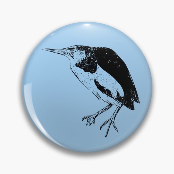 Item preview, Black-backed Bittern Black Design  designed and sold by designsasstultd.