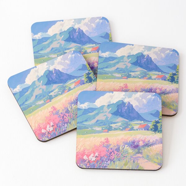 Item preview, Beautiful Anime Art 3 | Anime Scenery | Anime Landscape | Studio Ghibli | Makoto Shinkai | Lofi Scenery designed and sold by Animania-AnimeS.