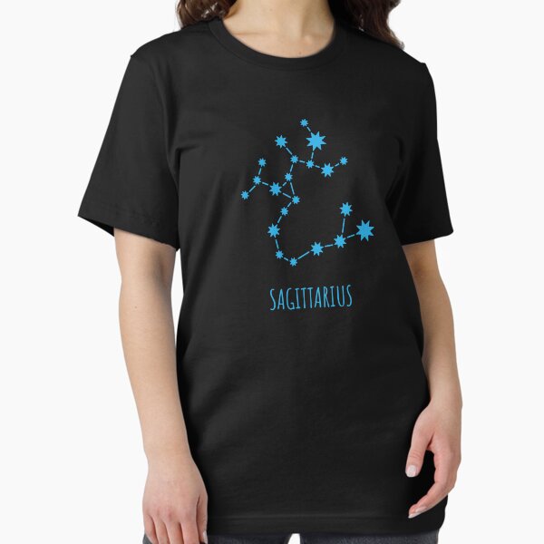 Item preview, Zodiac Sign T-Shirt - Sagittarius (Blue) designed and sold by thearthurshop.