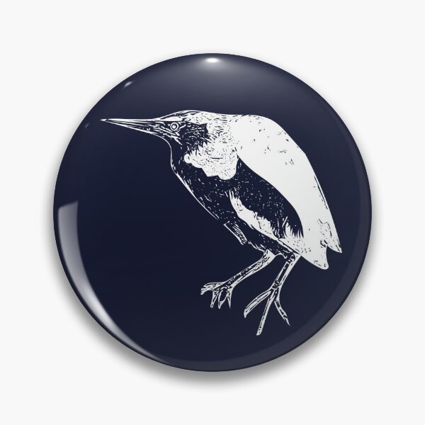 Item preview, Black-backed Bittern White Design  designed and sold by designsasstultd.