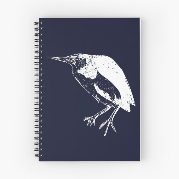 Item preview, Black-backed Bittern White Design  designed and sold by designsasstultd.