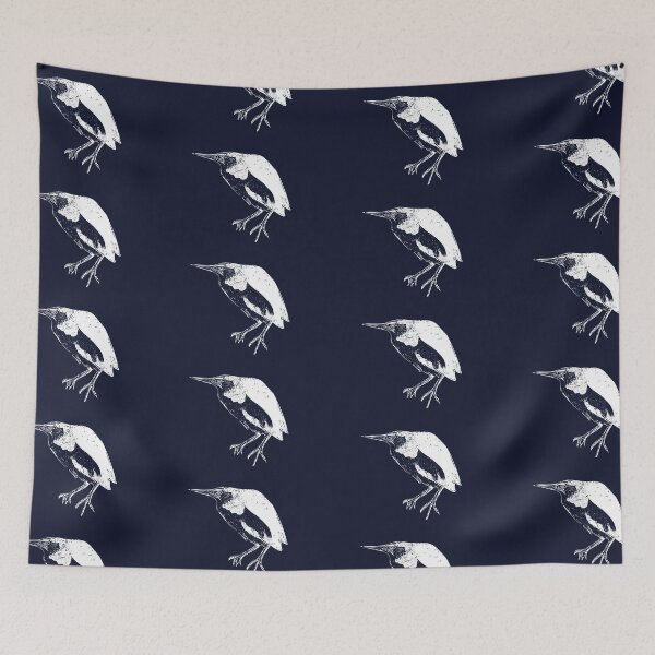 Item preview, Black-backed Bittern White Design  designed and sold by designsasstultd.