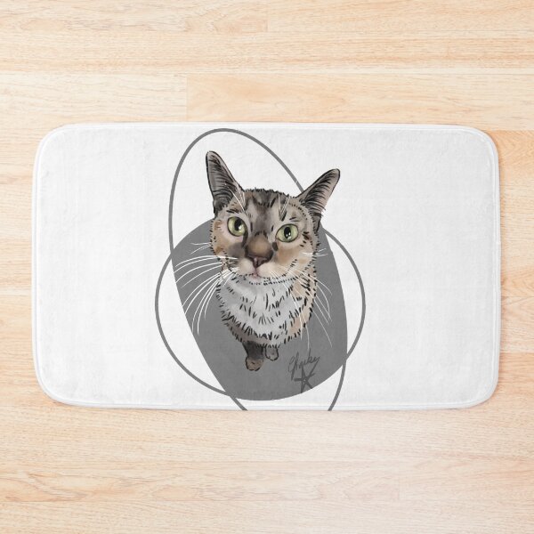 Item preview, Kitty with all the whiskers: Rescue cat designed and sold by Made-by-Anxiety.
