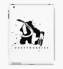 Dusty Hobbies Logo | Black iPad Case/Skin