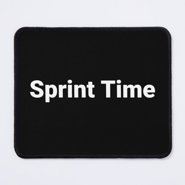 Item preview, Sprint Time designed and sold by Text-based T-Shirts and Gifts.