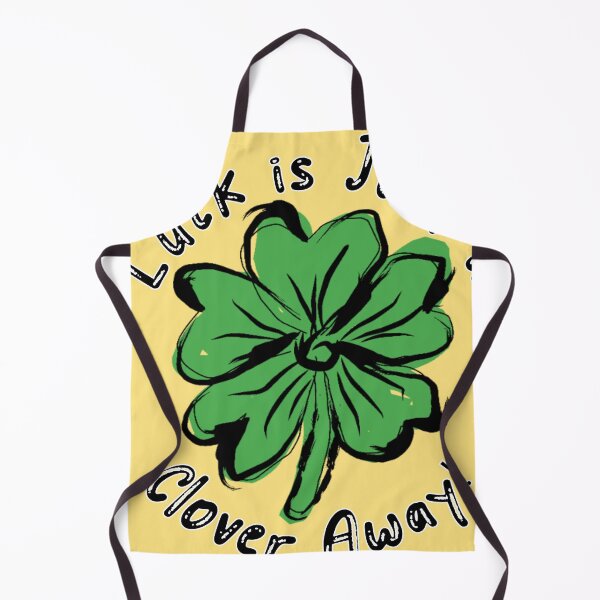 Item preview, Vintage Four Leaf Clover: Luck is Just a Clover Away!(draw with fingers)  designed and sold by CoolEnthusias.