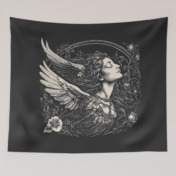 Item preview, Moonlight Dove Goddess designed and sold by Printicato.