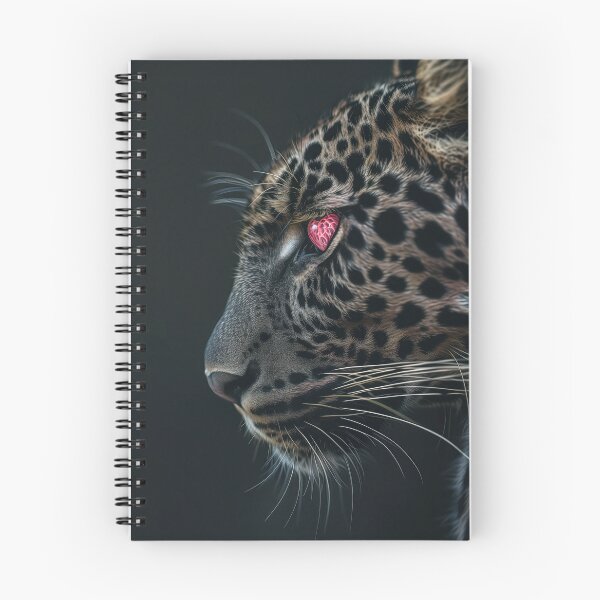 Item preview, Majestic Leopard with Heart Eye designed and sold by AVisionInPink.