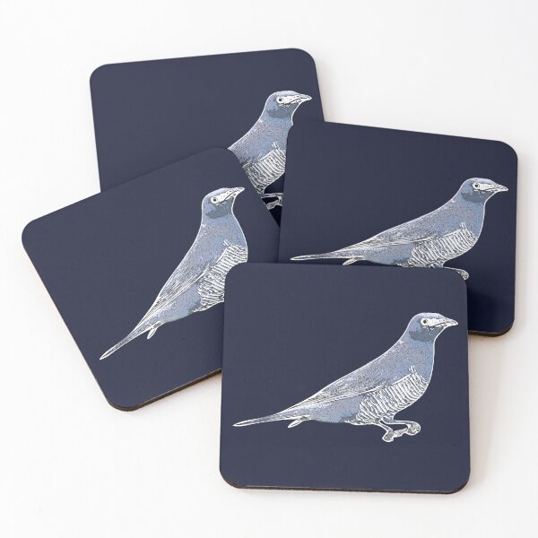 Item preview, Barred Cuckooshrike White Alternate Design  designed and sold by designsasstultd.