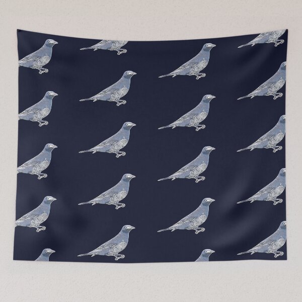Item preview, Barred Cuckooshrike White Alternate Design  designed and sold by designsasstultd.