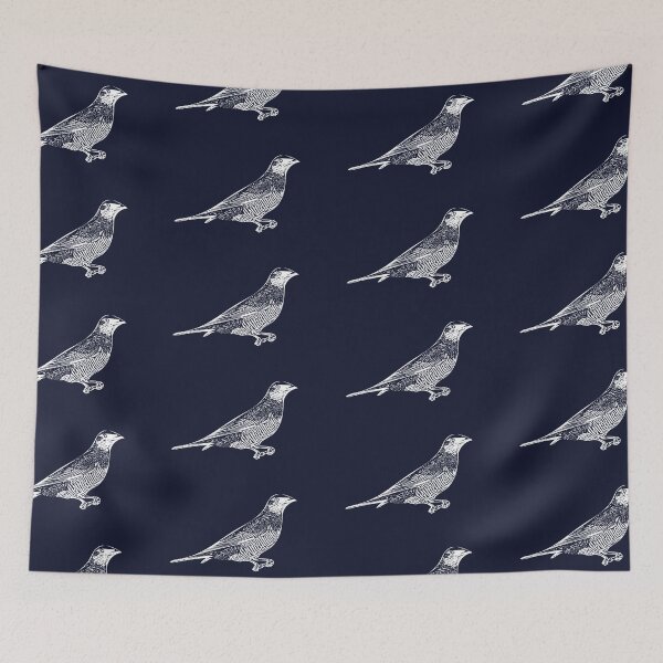 Item preview, Barred Cuckooshrike White Design  designed and sold by designsasstultd.