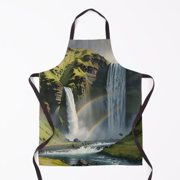 Item preview, Skogafoss Waterfall: Misty Icelandic Majesty designed and sold by LSVart.