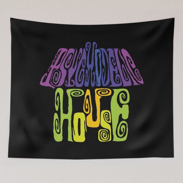 Item preview, Psychodelic House designed and sold by AlchemyColor.