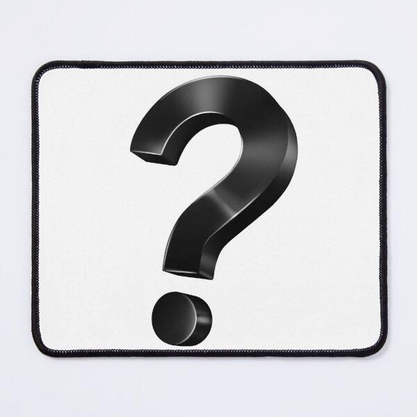 Item preview, Question Mark designed and sold by PerfectlyWorlds.