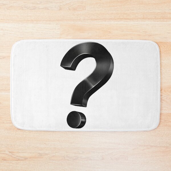 Item preview, Question Mark designed and sold by PerfectlyWorlds.