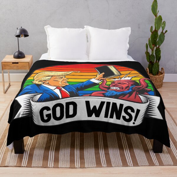 Item preview, God Wins designed and sold by plushism.