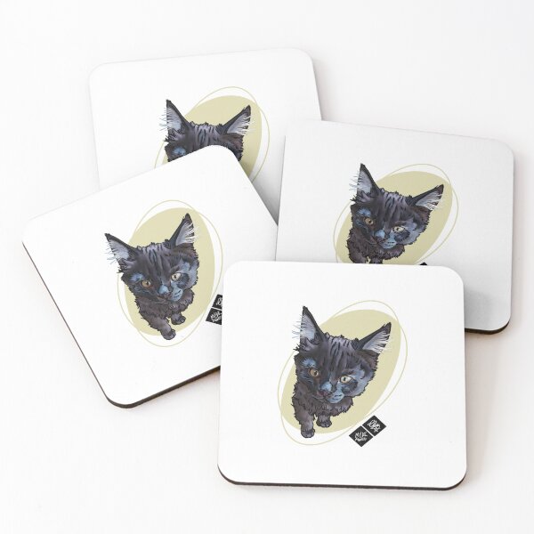 Item preview, Black kitties pawsies: Rescue Cat designed and sold by Made-by-Anxiety.