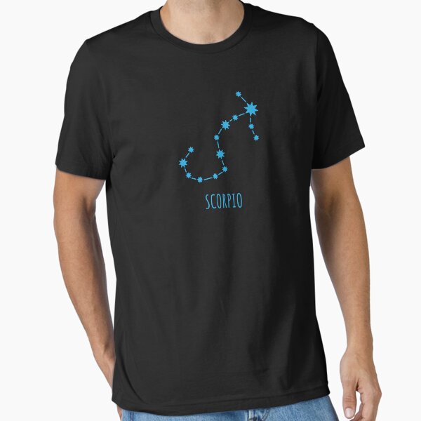 Item preview, Zodiac Sign T-Shirt - Scorpio (Blue) designed and sold by thearthurshop.