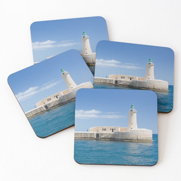 Item preview, St. Elmo Lighthouse, Grand Harbour, Valletta designed and sold by Kasia Design.