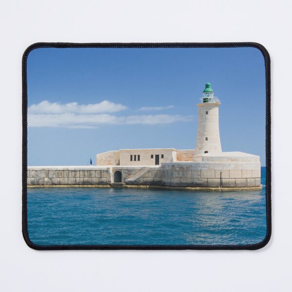 Item preview, St. Elmo Lighthouse, Grand Harbour, Valletta designed and sold by Kasia Design.